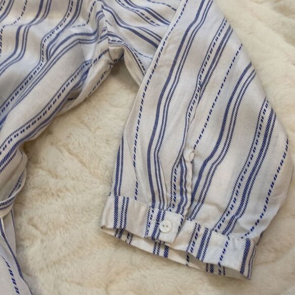 NWT Skies Are Blue Striped Maternity Top - Picture 5 of 15